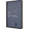 Блокнот MOLESKINE LIMITED EDITION LEATHER LARGE, линейка, синий LCLH31HB41BOX